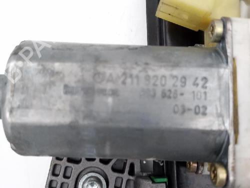 Used Front left window mechanism Front left window mechanism MERCEDES-BENZ E-CLASS (W211) E 240 (211.061) (177 hp) 39580687 39580687