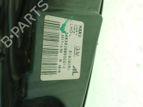 Left headlight OPEL COMBO Box Body/MPV (X12) 1.6 CDTI (B05) | BP26971203C28 