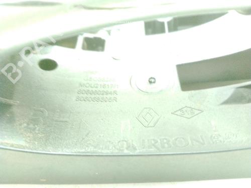 Front right exterior door handle RENAULT KADJAR (HA_, HL_) 1.3 TCe 140 (HLNB, HLN1) | BP18360750C129 