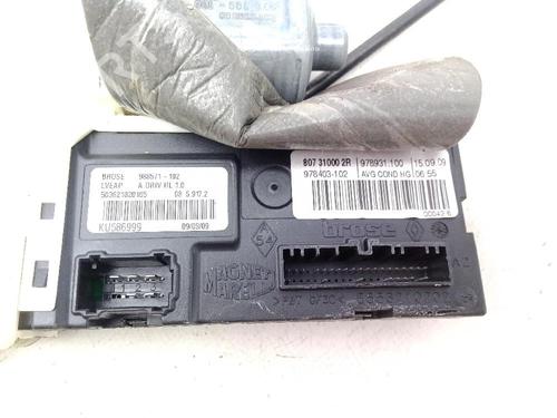 Front left window mechanism RENAULT LAGUNA III (BT0/1) 1.5 dCi (BT00, BT0A, BT0T, BT1J) | BP18739055C22 