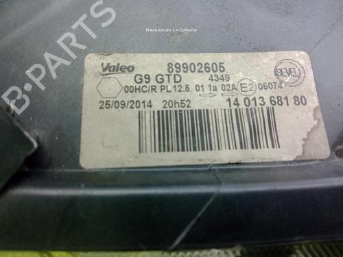 Left headlight PEUGEOT EXPERT Van (VF3A_, VF3U_, VF3X_) 1.6 HDi 90 8V | BP32103899C28 