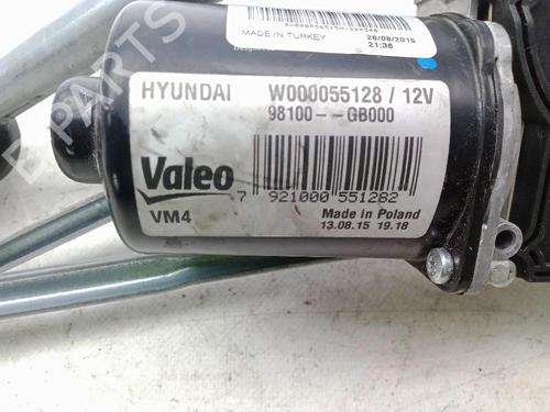 Front wiper motor HYUNDAI i20 II (GB, IB) 1.1 CRDi | BP29421395M29