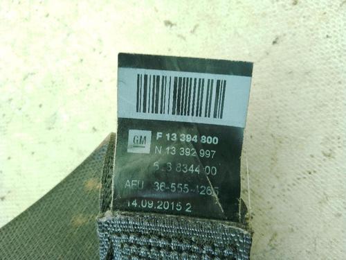 Front right seatbelt OPEL ZAFIRA TOURER C (P12) 1.6 CDTI (75) | BP27495849I25 