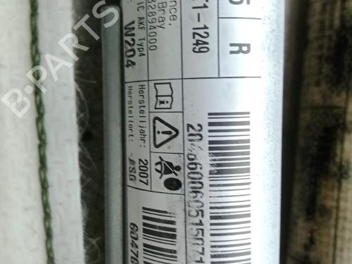 Right curtain airbag MERCEDES-BENZ C-CLASS (W204) C 220 CDI (204.008) | BP18359908C12 