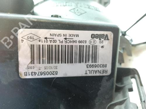 Left headlight RENAULT MEGANE II (BM0/1_, CM0/1_) 1.9 dCi | BP24051669C28 