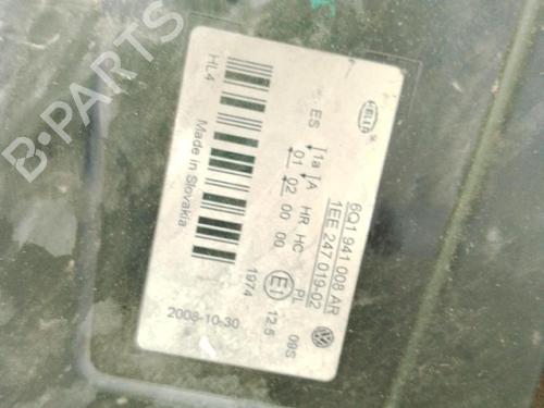 Right headlight VW POLO (9N_, 9A_) 1.4 TDI | BP27450974C29 