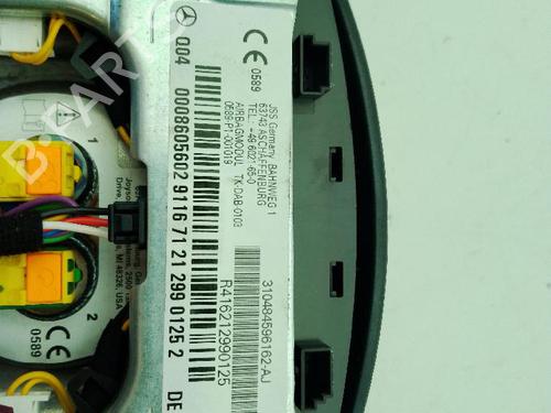 Driver airbag MERCEDES-BENZ C-CLASS (W204) C 200 CDI (204.001) | BP29554785C9 