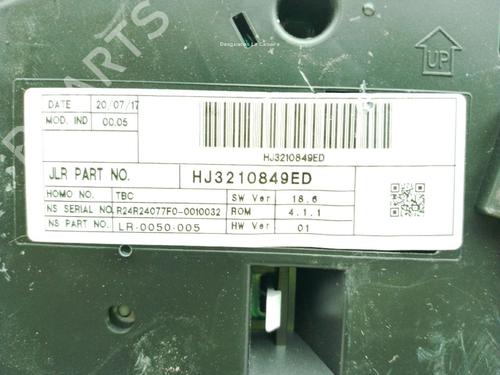 Instrument cluster LAND ROVER RANGE ROVER EVOQUE (L538) 2.0 D | BP24187678C47 