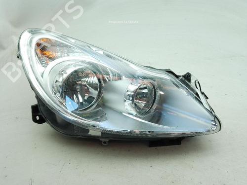 Used Right headlight OPEL CORSA D (S07) 1.4 (L08, L68) (90 hp) 24040608