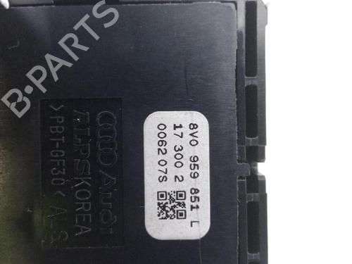 Left front window switch AUDI A3 Sportback (8VA, 8VF) 2.0 TFSI | BP21800656I27 