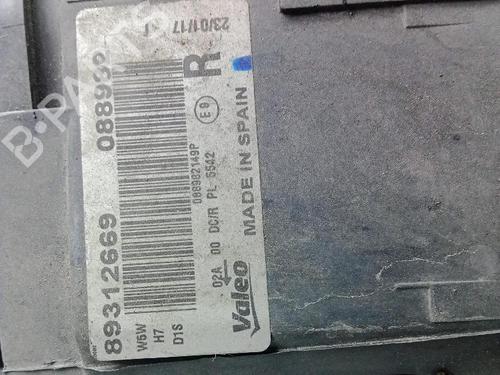 Right headlight VW PASSAT B6 (3C2) 2.0 TDI 16V | BP29269453C29 