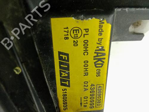 Left headlight FIAT DOBLO Box Body/MPV (223_) 1.9 JTD | BP33651475C28  - Image 5