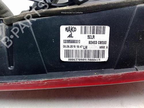 Left tailgate light HYUNDAI i20 II (GB, IB) 1.1 CRDi | BP29350807C79 