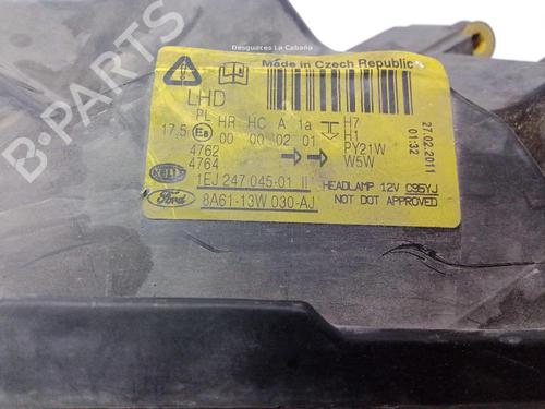 Left headlight FORD FIESTA VI (CB1, CCN) 1.4 TDCi | BP27647807C28 