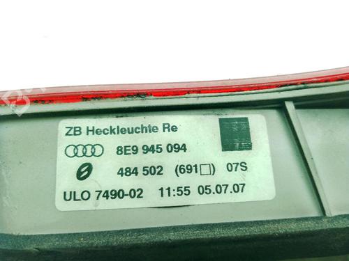 Right tailgate light AUDI A4 B7 (8EC) 2.0 TDI 16V | BP24001077C80  - Image 5