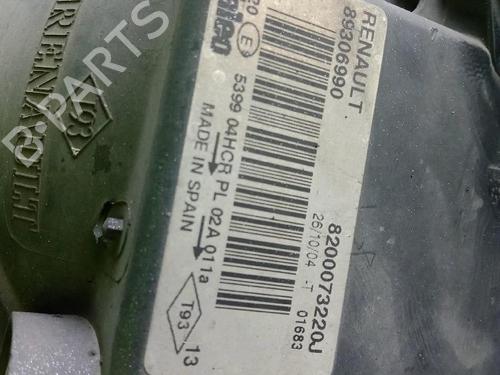 Left headlight RENAULT MEGANE II Coupé-Cabriolet (EM0/1_) 1.9 dCi | BP32437822C28