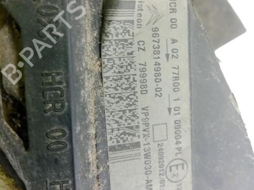 Left headlight CITROËN C3 II (SC_) 1.4 HDi 70 (SC8HZC, SC8HR0, SC8HP4) | BP32313177C28