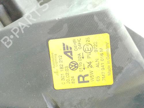 Right headlight SEAT ALHAMBRA (7V8, 7V9) 1.9 TDI | BP27626133C29 