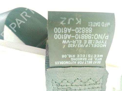 Front right seatbelt HYUNDAI i30 (GD) 1.4 CRDi | BP28313410I25 - Image 2