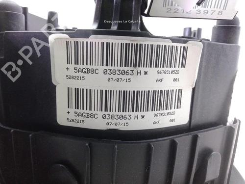 Driver airbag PEUGEOT 308 II (LB_, LP_, LW_, LH_, L3_) 1.6 HDi 100 | BP24044547C9 