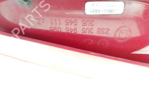 Left taillight SKODA SUPERB I (3U4) 1.8 T | BP31694917C34 