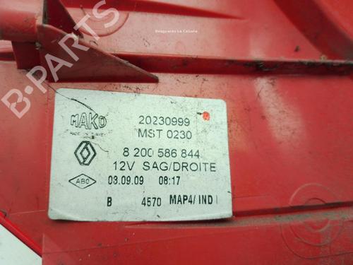Left taillight RENAULT CLIO III Grandtour (KR0/1_) 1.5 dCi (KR0F) | BP29746760C34 