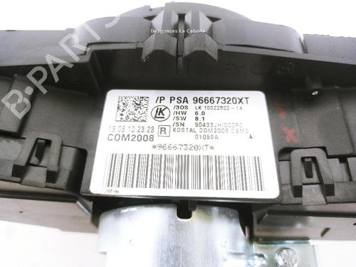 Headlight switch PEUGEOT 5008 (0U_, 0E_) 1.6 HDi | BP24042255I24 