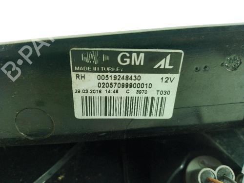 Right taillight OPEL COMBO Box Body/MPV (X12) 1.3 CDTI (B05) | BP34238027C35  - Image 5