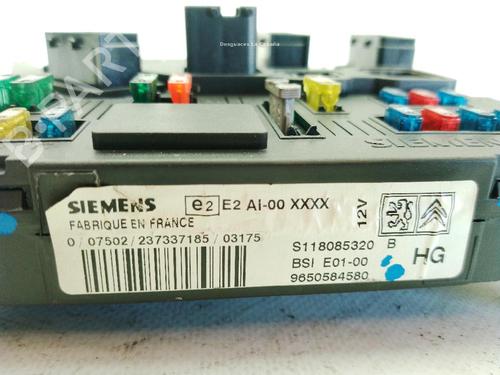 Sikringsdose CITROËN XSARA PICASSO (N68) 1.8 16V | BP29421432E1 