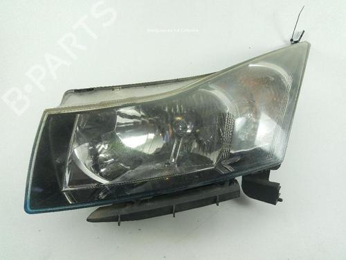 Used Left headlight CHEVROLET CRUZE (J300) 2.0 CDI (150 hp) 18377017
