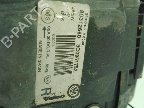 Right headlight VW PASSAT B6 (3C2) 2.0 TDI | BP32204067C29 