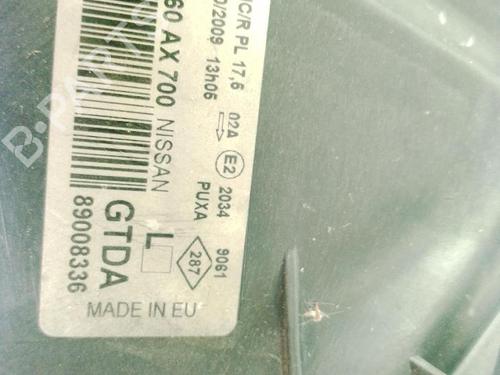 Right headlight NISSAN MICRA III (K12) 1.5 dCi | BP27925102C29 