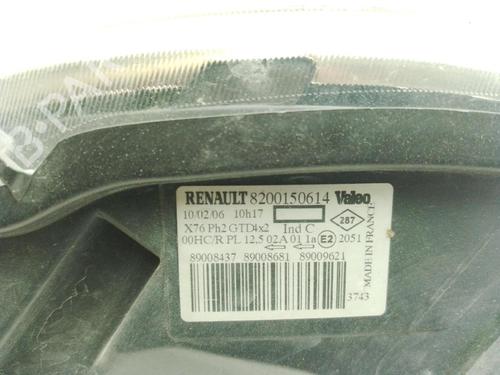 Left headlight RENAULT KANGOO Express (FC0/1_) D 65 1.9 (FC0E, FC02, FC0J, FC0N) | BP31799393C28
