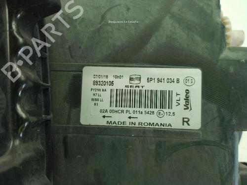 Right headlight SEAT ALTEA XL (5P5, 5P8) 1.6 TDI | BP29421413C29 