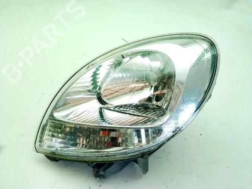 Venstre forlygte RENAULT KANGOO (KC0/1_) 1.2 16V (KC05, KC06, KC03, KC0T, KC0W, KC1D) (75 hp) 28973250