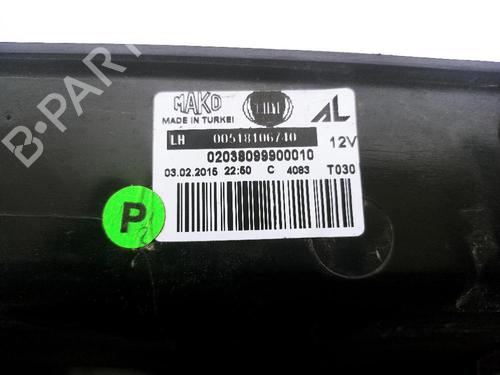 Left taillight FIAT DOBLO Cargo (263_) 1.3 D Multijet | BP31989894C34 