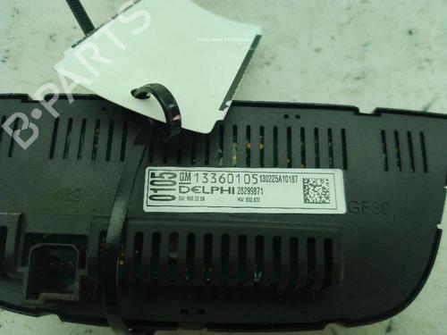 Climate control OPEL ASTRA J (P10) 1.7 CDTI (68) | BP29765431I5