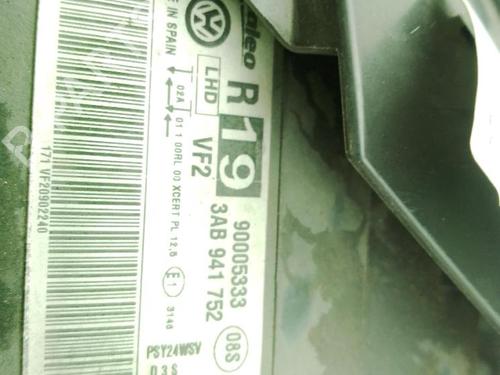 Right headlight VW PASSAT B7 Variant (365) 2.0 TDI | BP29875685C29