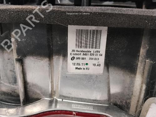 Left taillight SMART FORTWO Coupe (451) 1.0 (451.331, 451.380) | BP39609716C34 - Image 5