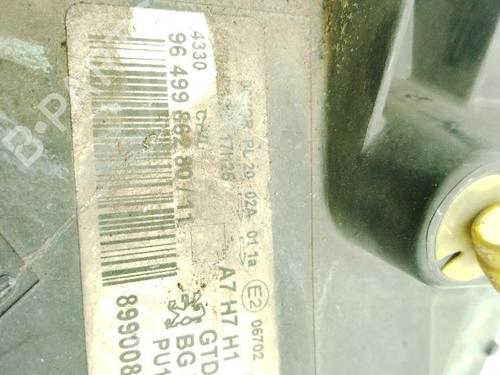 Left headlight PEUGEOT 207 SW (WK_) 1.6 HDi | BP29383254C28 