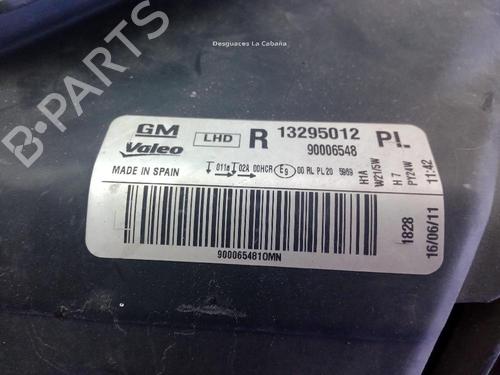 Right headlight OPEL CORSA D (S07) 1.3 CDTI (L08, L68) | BP29605852C29 