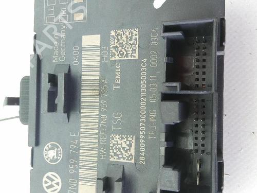 Used Electronic module Electronic module VW SHARAN (7N1, 7N2) 2.0 TDI (136 hp) 18362587 18362587