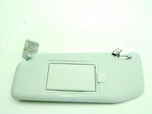 Used Left sun visor Left sun visor PEUGEOT 2008 I (CU_) 1.2 VTi (82 hp) 33976111 33976111