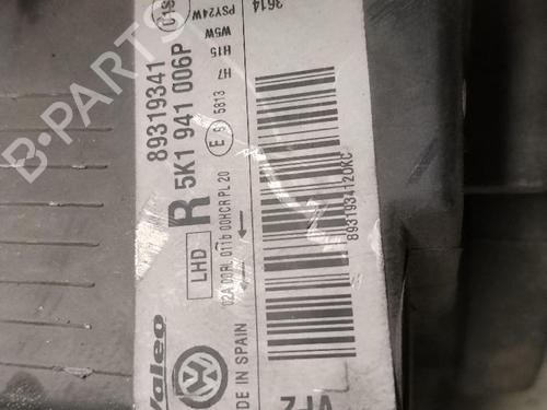 Right headlight VW GOLF VI Variant (AJ5) 1.6 TDI | BP37019229C29 - Image 5