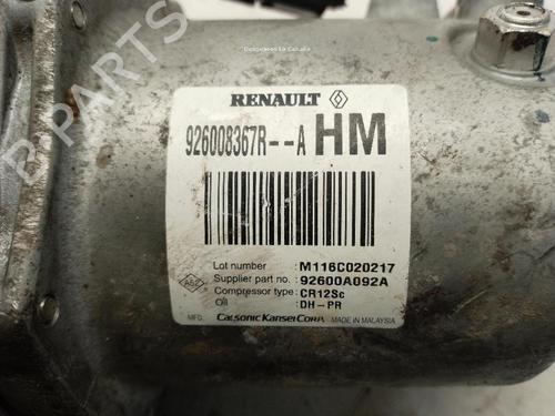 AC compressor DACIA DOKKER MPV (KE_) 1.6 | BP24928962M34 