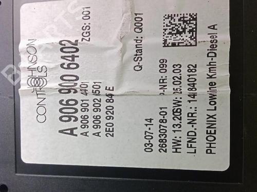 Instrument cluster VW CRAFTER 30-50 Van (2E_) 2.0 TDI | BP30959932C47