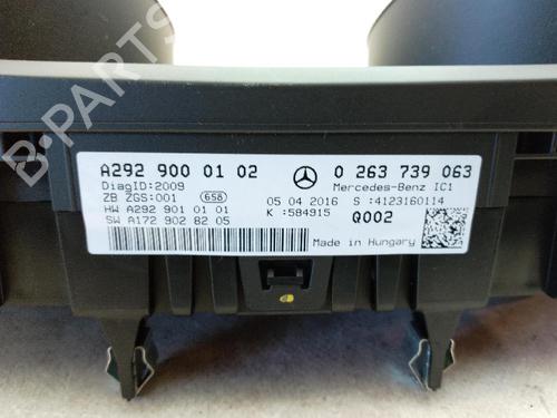 Instrument cluster MERCEDES-BENZ GLE (W166) 350 d 4-matic (166.024) | BP24004285C47 