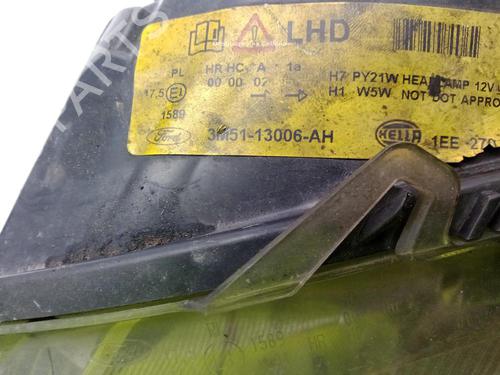 Left headlight FORD FOCUS C-MAX (DM2) 1.6 TDCi | BP26018862C28 