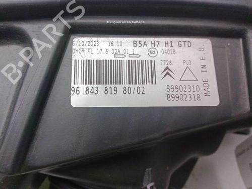 Right headlight CITROËN C4 I (LC_) 1.6 HDi | BP25865696C29 