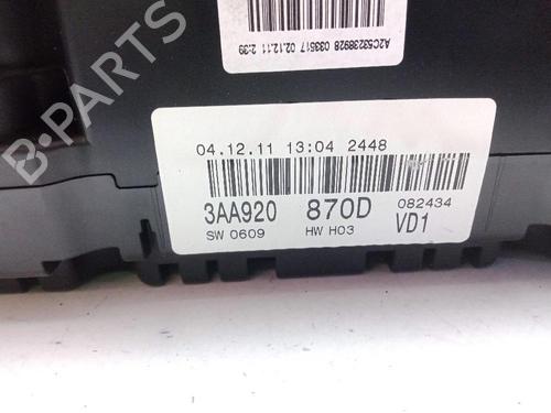 Instrument cluster VW PASSAT B7 Variant (365) 2.0 TDI | BP39581408C47 - Image 4
